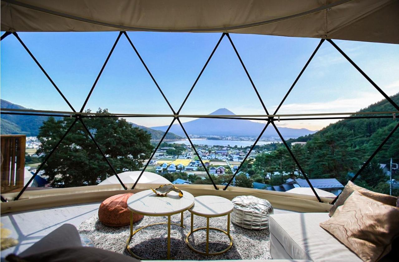 Mt,Fuji Glamping Terrace Minenohana - Vacation Stay 35711V Fujikawaguchiko Exterior foto